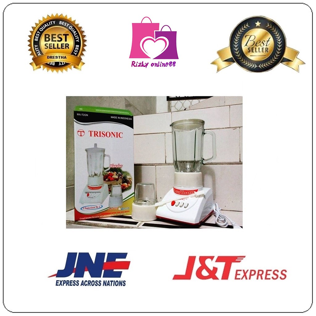 Rizkyonline88 blender kaca model national trisonic 3 in 1 kapasitas 1 liter