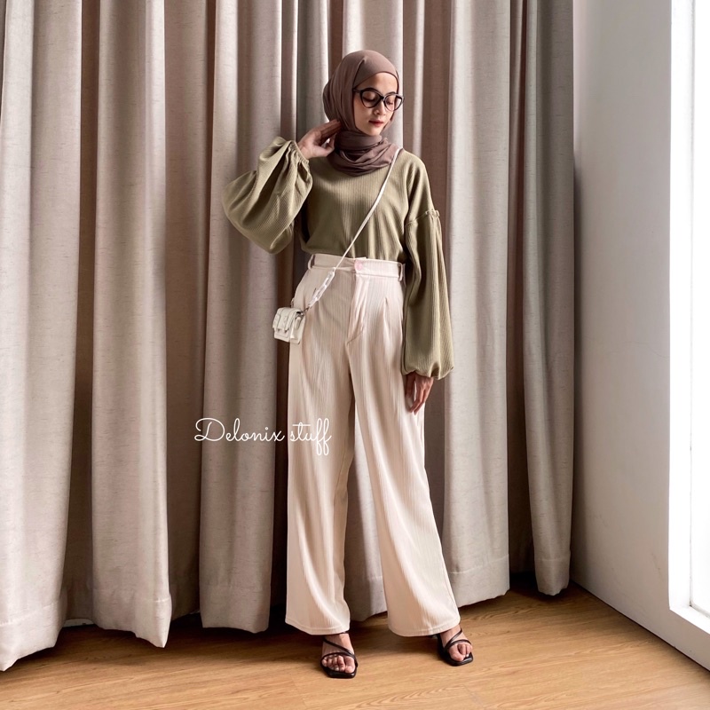 Sandrina highwaist knit kulot