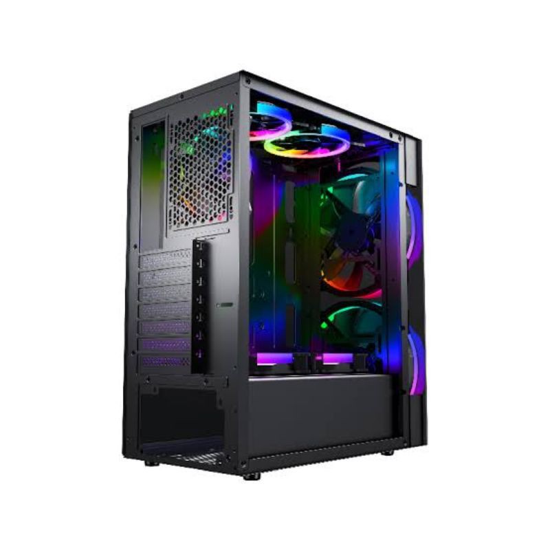 Casing Gaming INFINITY PANDORA TEMPERED GLASS ATX Include fan ARGB 20cm