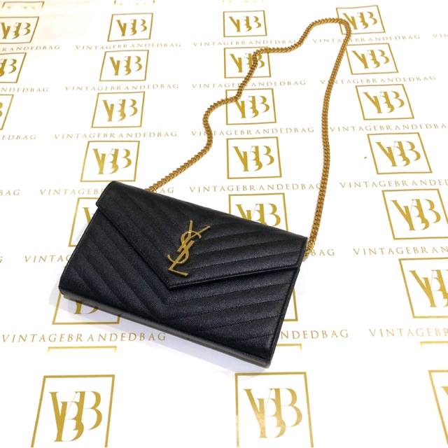 YSL WOC 22cm BLACK GHW
