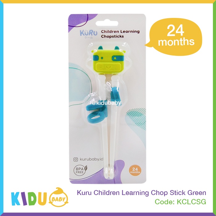 Kuru Chopstick Sumpit Anak Kids Learning Chopstick Kidu Baby