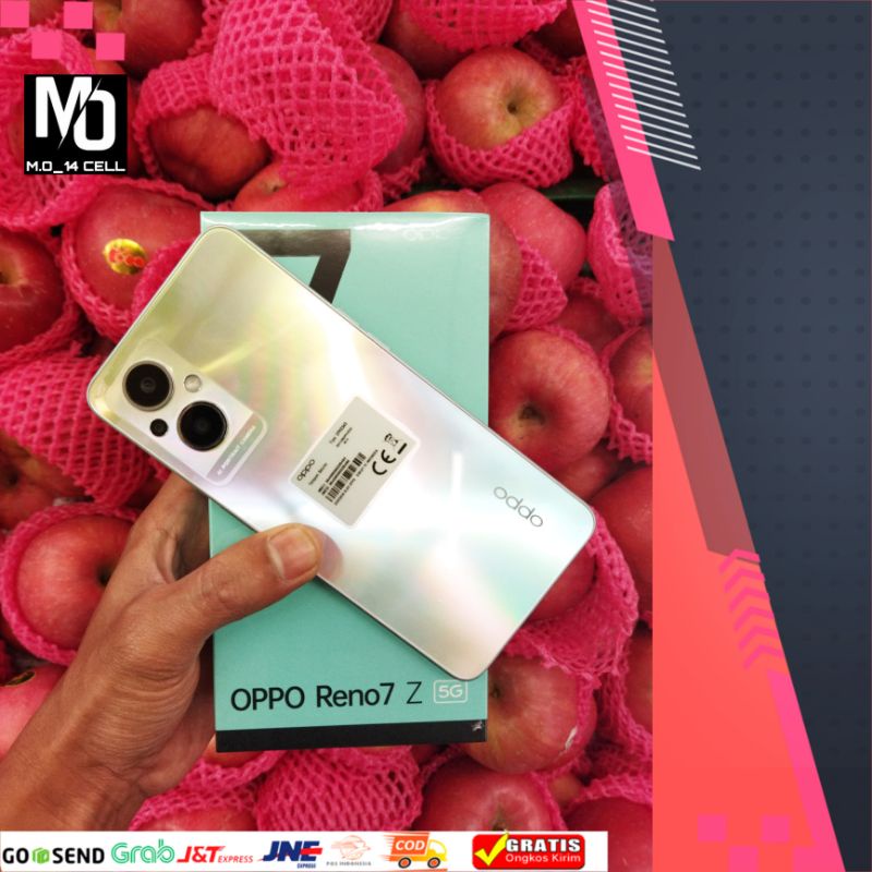 OPPO RENO 7Z 5G RAM 8+5GB/128GB SECOND LENGKAP MULUS NO MINUS ORIGINAL 100% FULL SETT