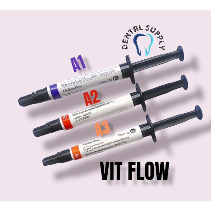 VIT Flow Komposit Veneer Syringe A1,A2,A3