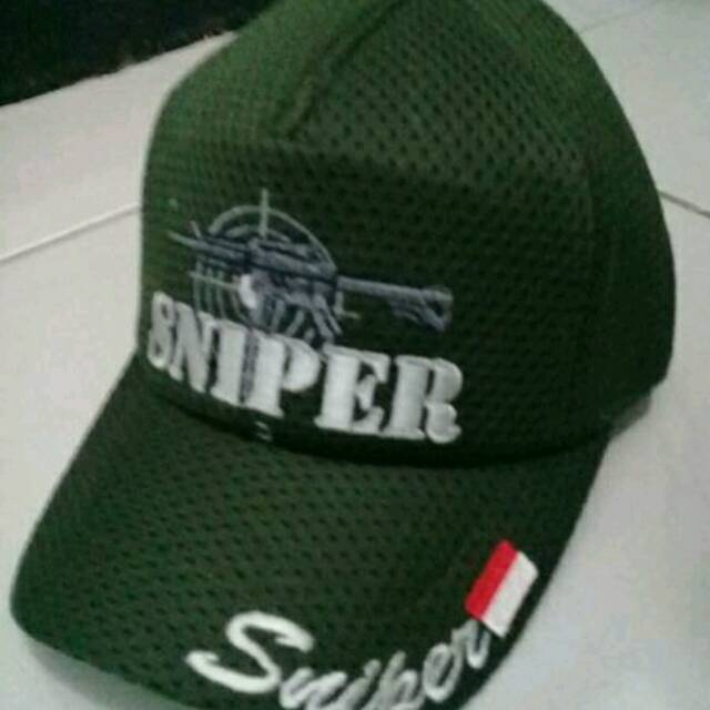 Topi jaring sniper