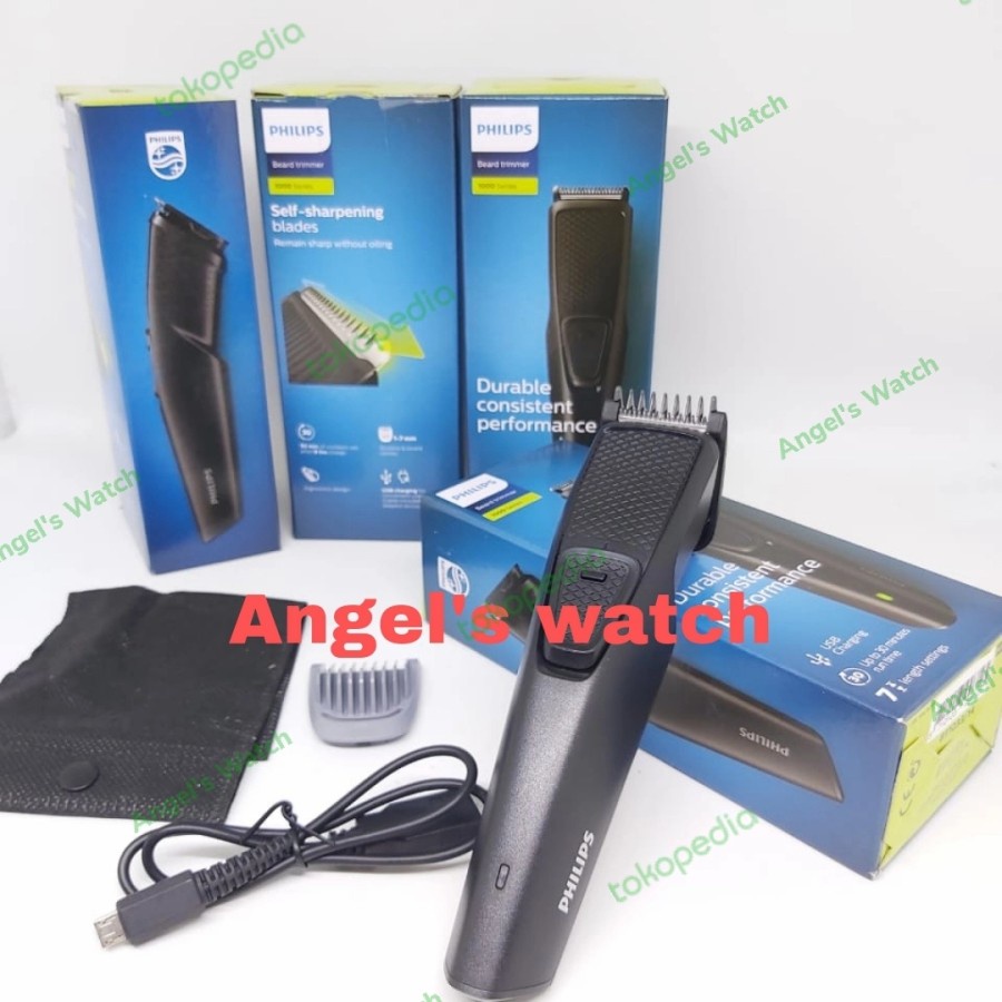 angelswatch alat cukur jenggot BT1209/15 philips shaver original alat cukur jenggot promo