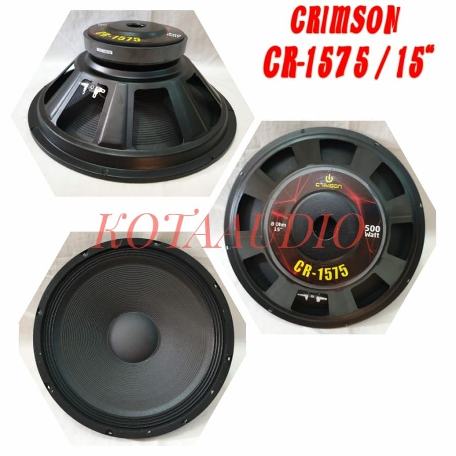 SPEAKER KOMPONEN CRIMSON CR 1575 CRIMSON CR1575 ORIGINAL 15 INCH