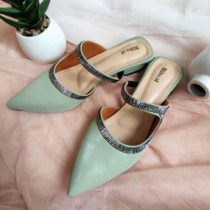 kiara flat shoes | sendal teplek wanita | brand blibu.id b09