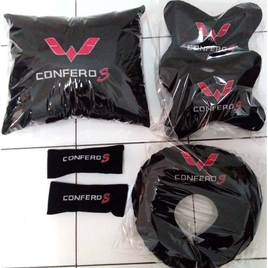 Variasi interior headrest Bantal Wuling Confero aksesoris mobil