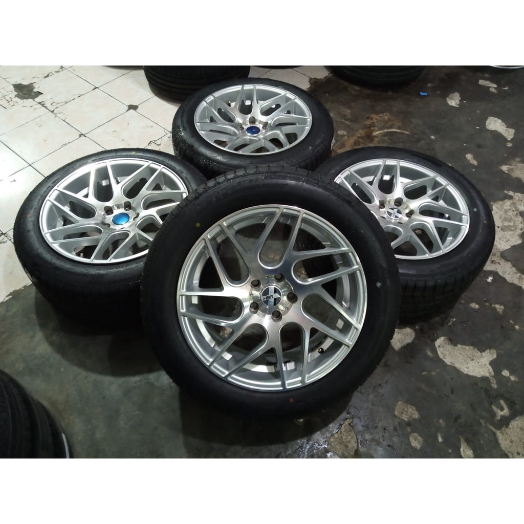 velg seken bekas ring 18x8 9 pcd 5x114 seken bekas plus ban coock untuk mobil crv hrc inova