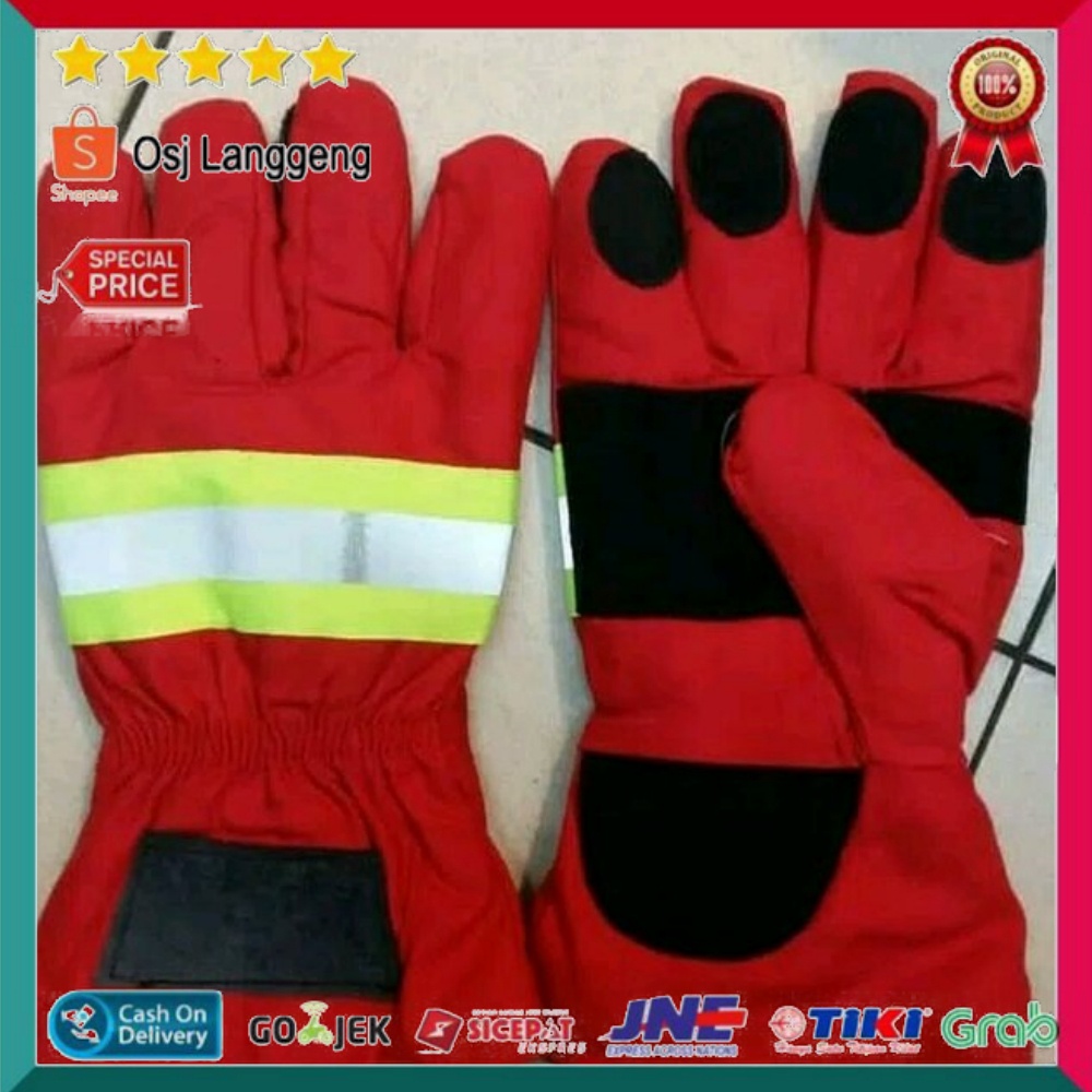 Sarung Tangan Pemadam Kombinasi Kulit / Fire Glove Combination