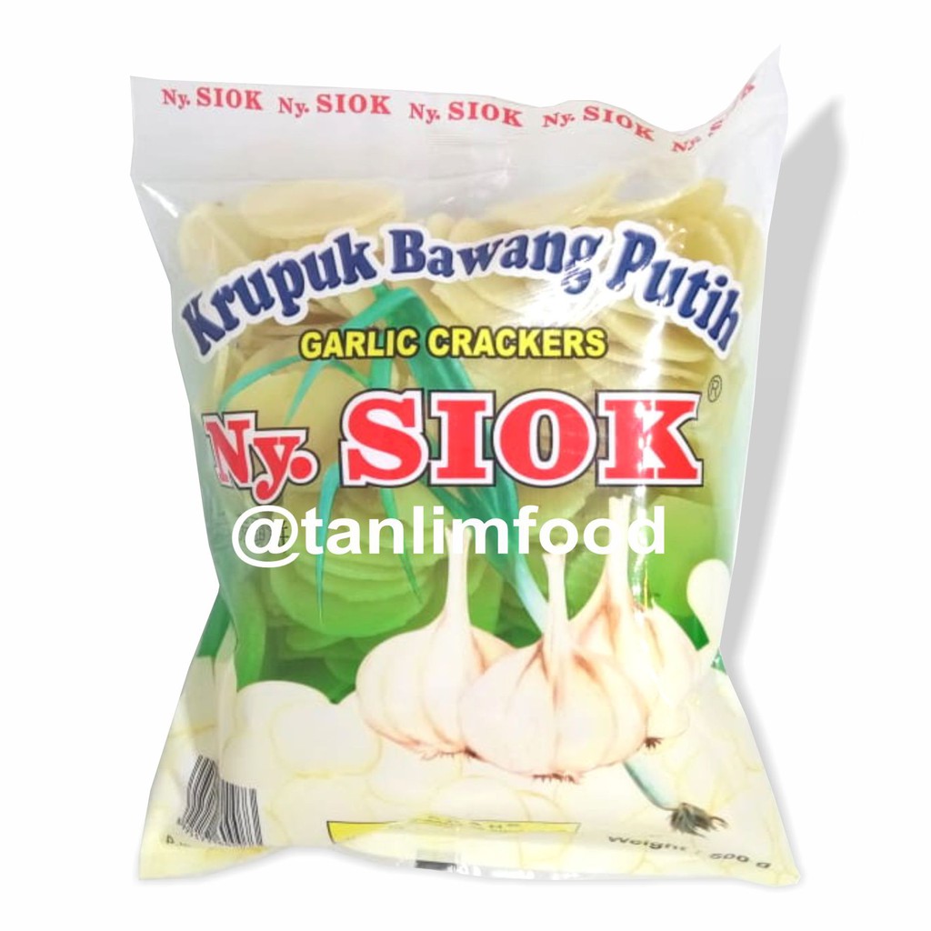 Krupuk / Kerupuk Bawang Ny. Siok 500gr - TanlimShop