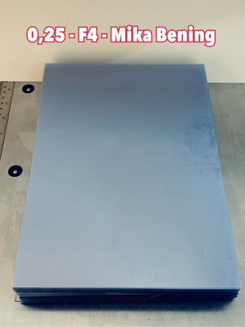 

Cover mika jilid bening tebal 0.25mm isi 100 Lembar