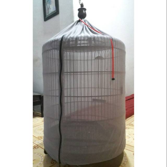 Kerodong Sangkar Transparan Burung Murai No 1 2 3