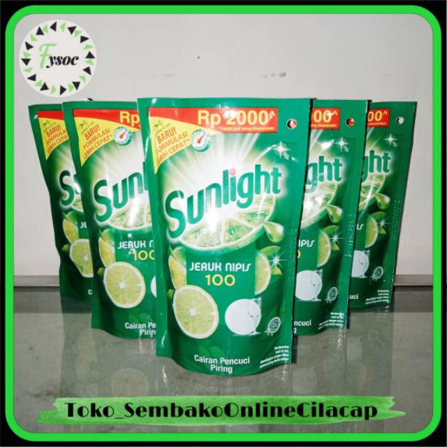 SUNLIGHT JERUK NIPIS DAN KOREAN STRAWBERRY RP 2000