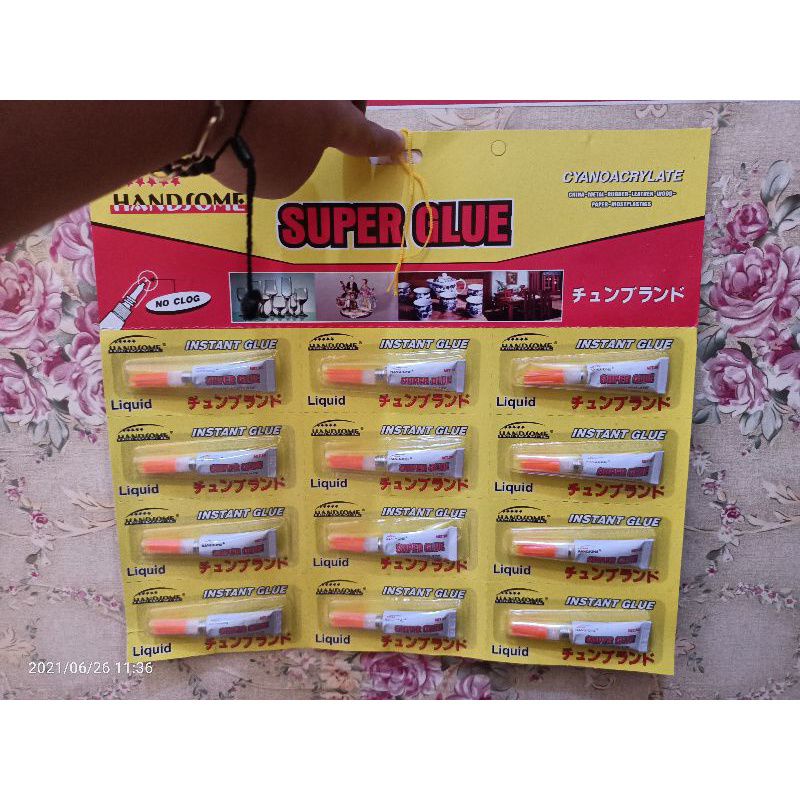

super glue/power glue/lem power glue isi 12pcs