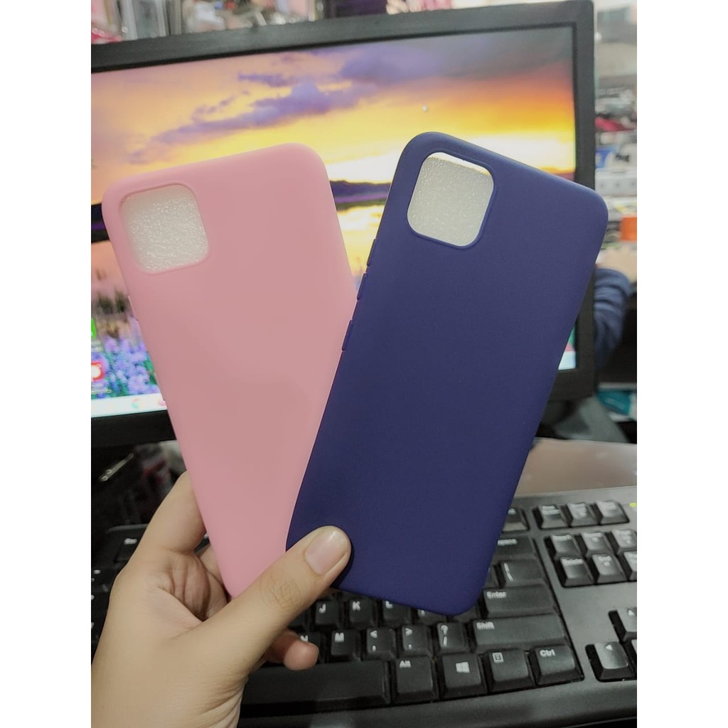 TPU MACARON Realme C11 6.5 Inchi Softcase Silicon Candy Anti Noda No Logo Full Cover