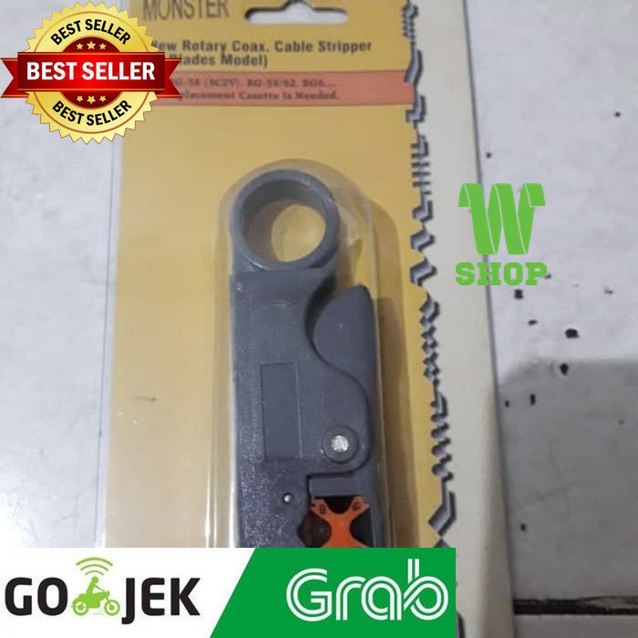 TANG KUPAS KABEL RG59/RG6/COAXIAL/KABEL ANTENA/KABEL CCTV/WIRE STRIPPE