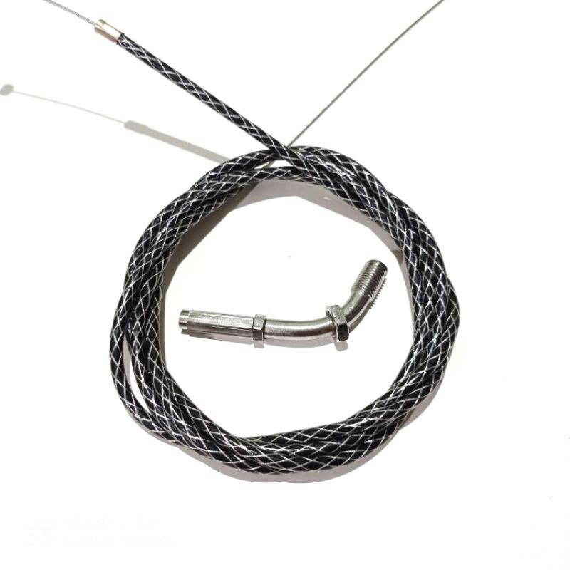 KABEL GAS SERAT 210CM KABEL GAS SPONTAN KABEL GAS SERAT CARBON HARGA 1 PCS UNIVERSAL