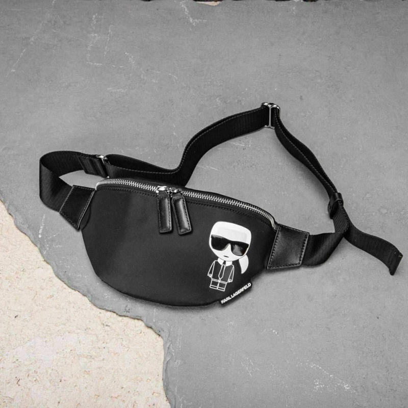 Tas karl ikonik bumbag black