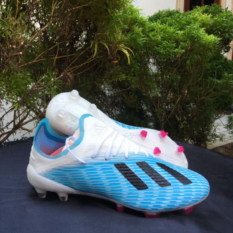 Sepatu Bola Adidas X 19.1 Cyan Blue FG