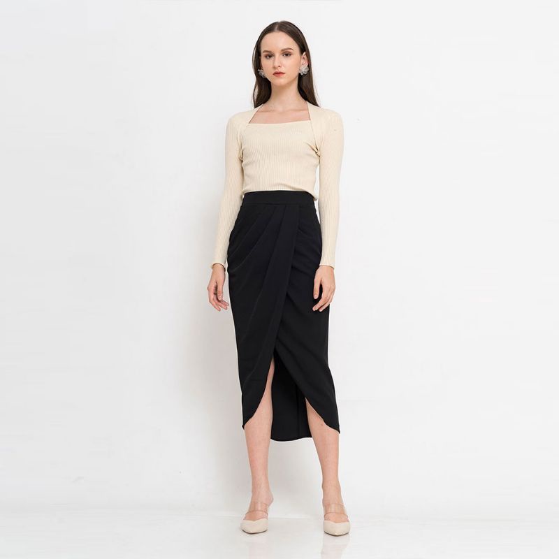 Emily Midi Abby Skirt Korean style