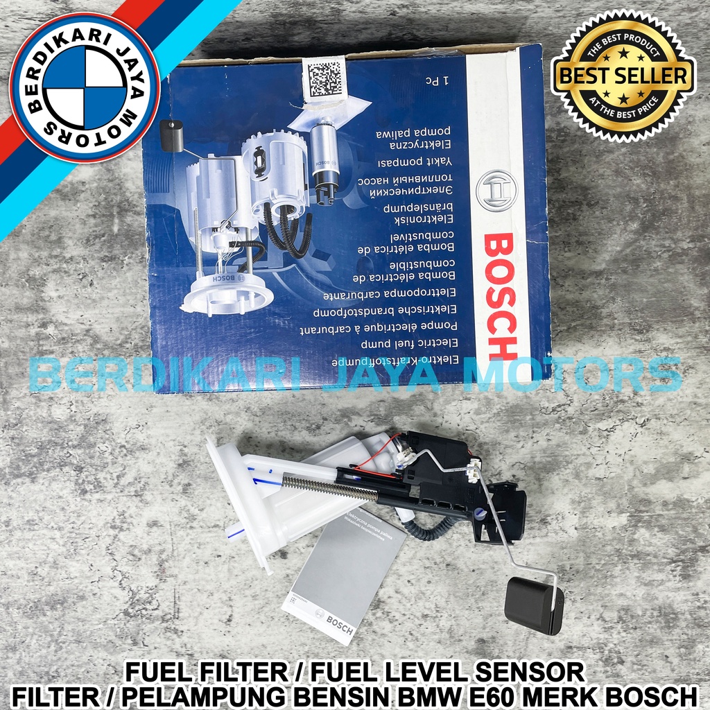 FUEL FILTER FUEL LEVEL SENSOR FILTER PELAMPUNG BENSIN BENSIN BMW E60 MERK BOSCH