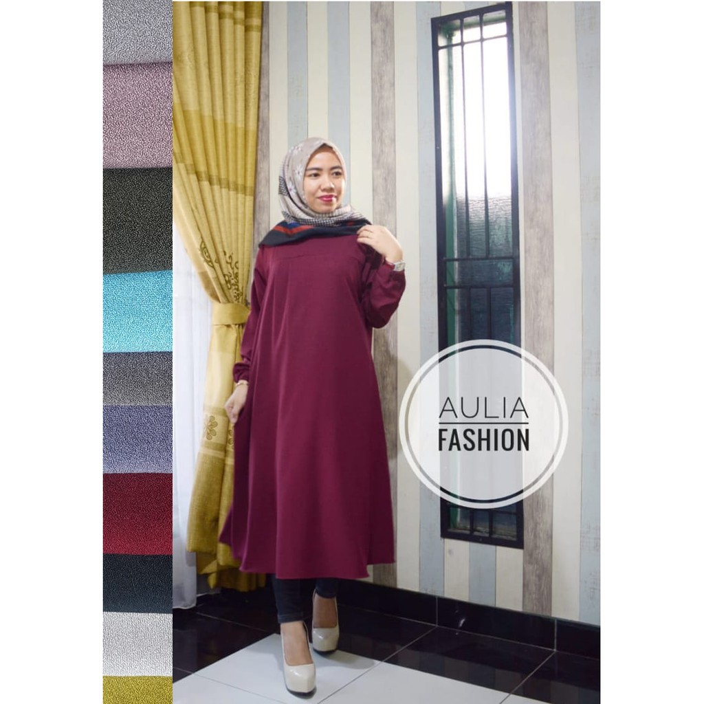 DRESS TUNIK WANITA || AULIA FASHION ||