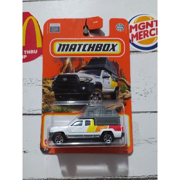 matchbox Toyota tacoma campertruck