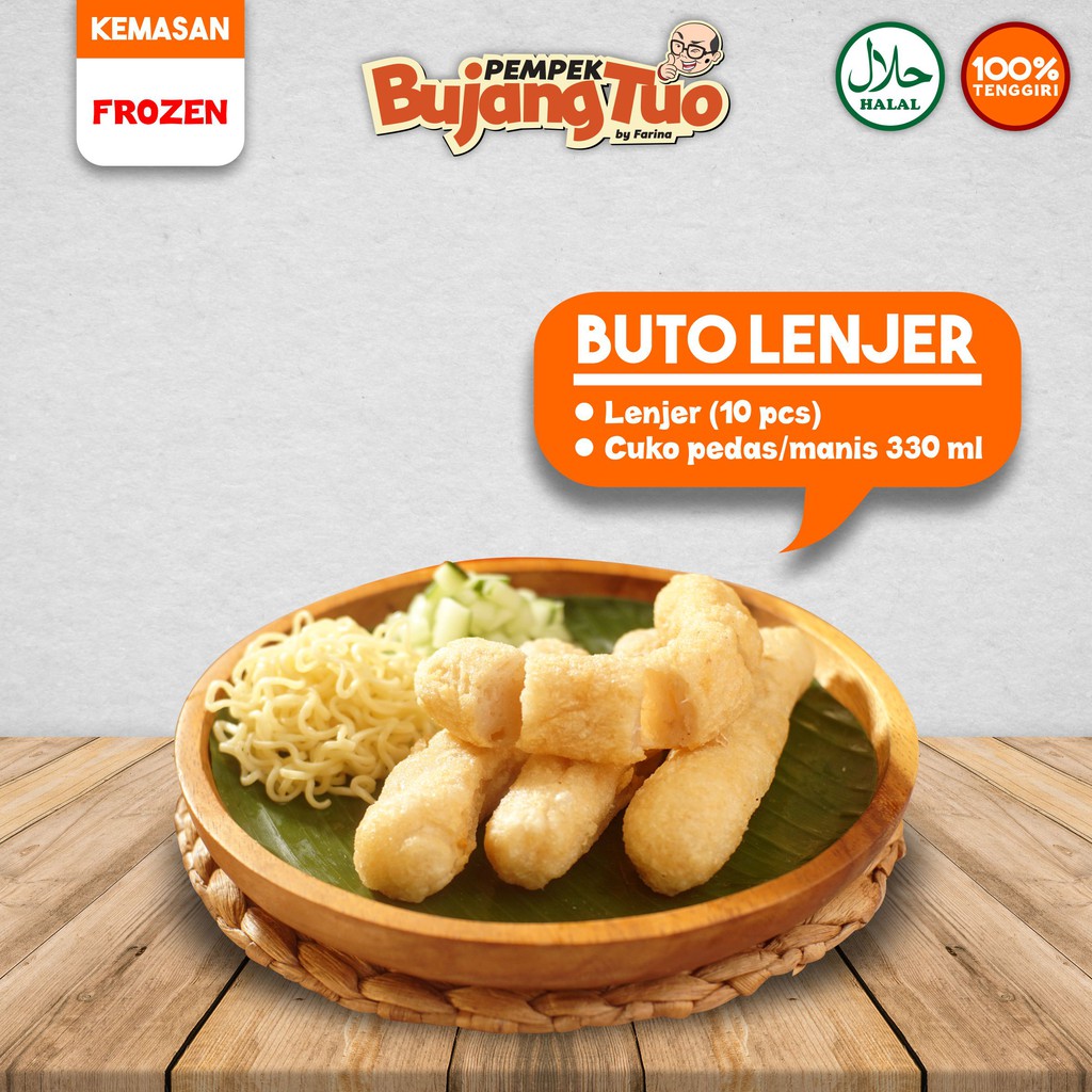 Pempek Lenjer Bujang Tuo by Farina