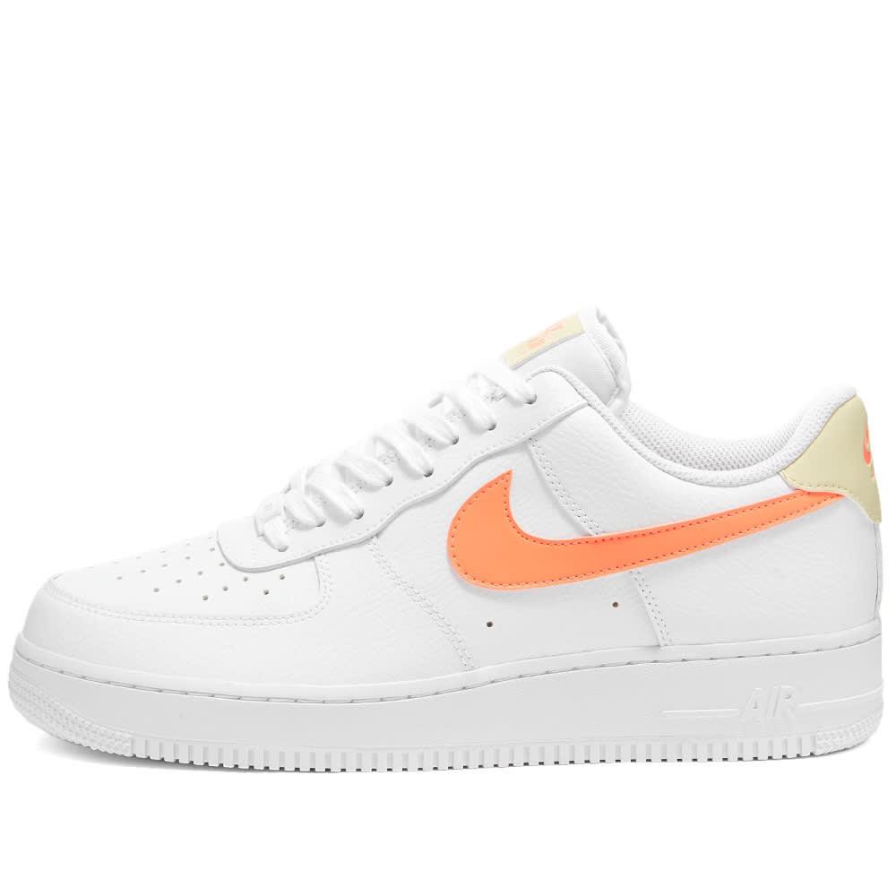 Sneakers Wanita Nike Air Force 1 White / Atomic Pink Original
