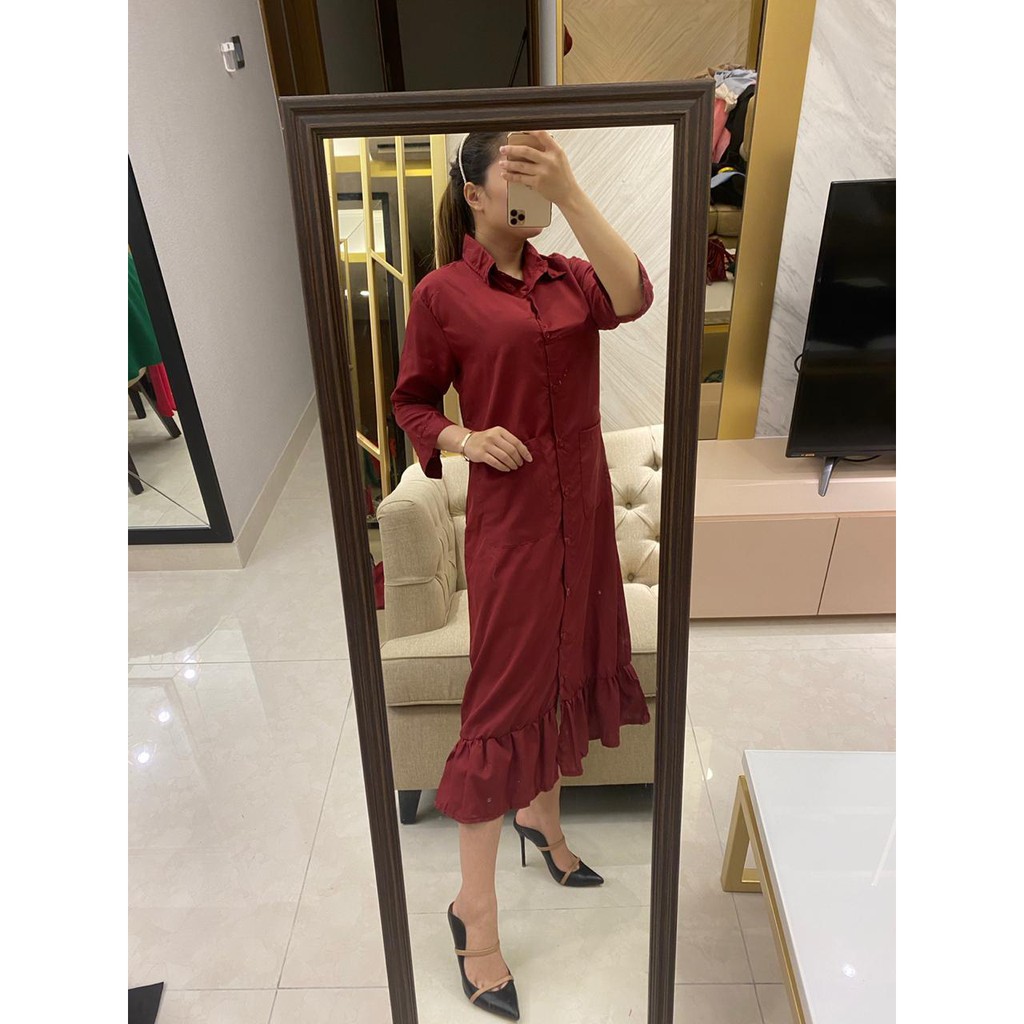 122# dres tunik fashion casual/baju wanita termurah/tunik terbaru