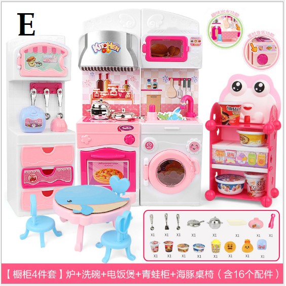 J3 - Mainan kitchen Set dapur dengan boneka lucu