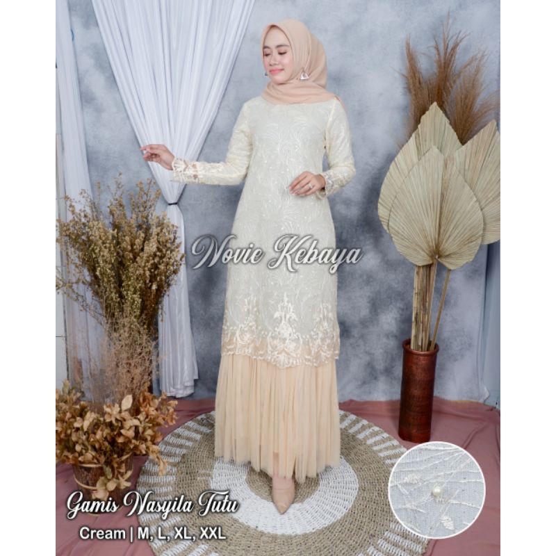 realpict kebaya gamis tutu modern