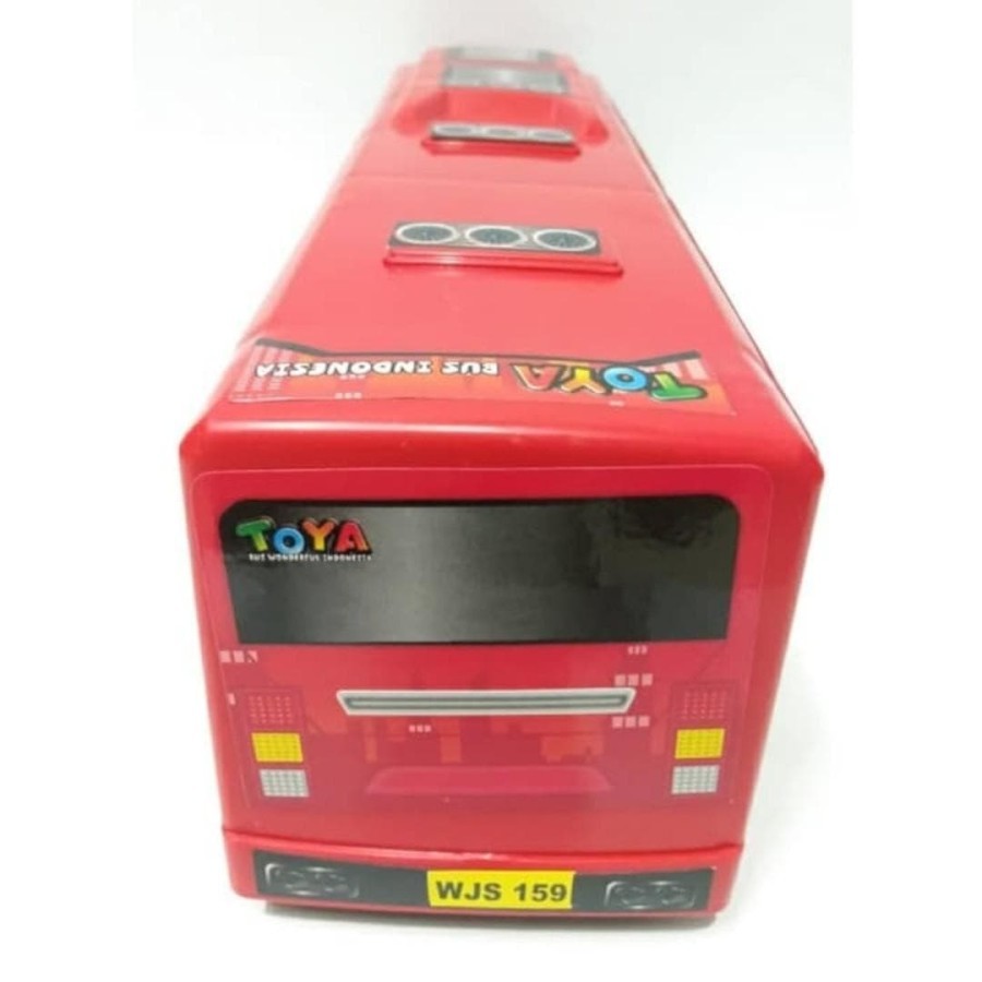 Mainan Anak Little Bus WJS 159 Pull Back-3