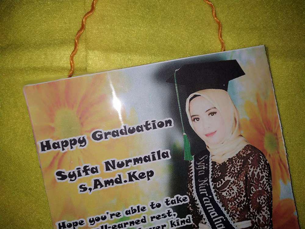 Walldecor 15x15 Pajangan Murah Souvenir Custom Walpaper ( Souvenir Ulang Tahun Anak Hiasan Dinding )