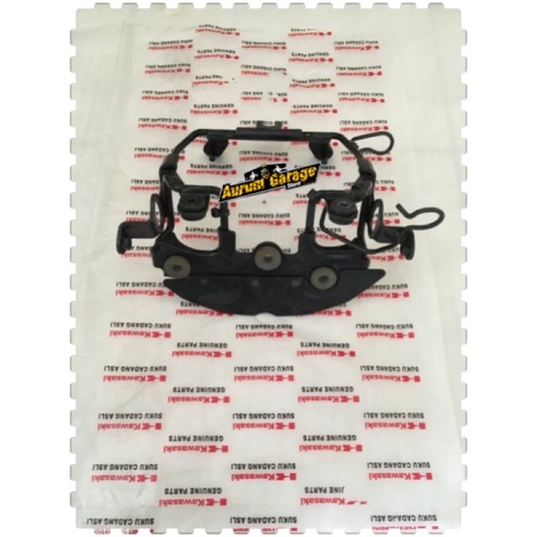 Braket breket besi dudukan batok lampu depan speedometer headlamp kawasaki KLX Dtracker new 150 L G 