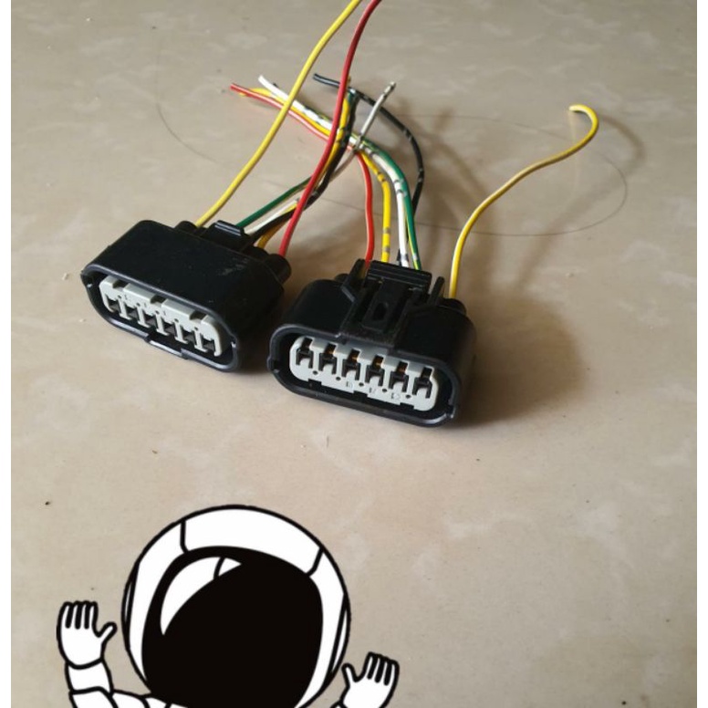 soket sensor gas maqs switch tps original honda fi old pcx hibrid 125 150 cbu thailand vietnam pin 6