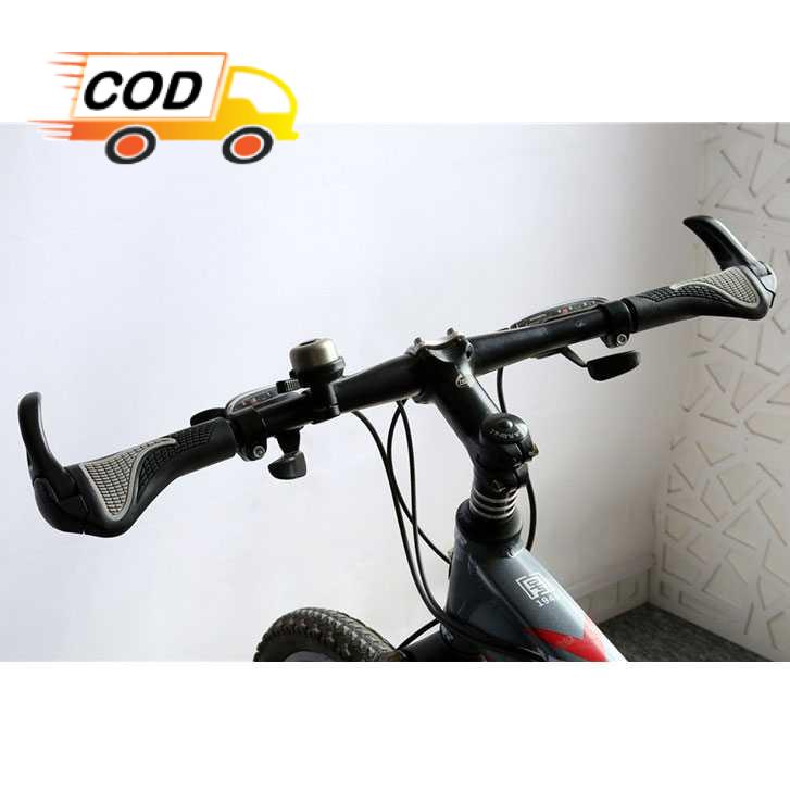 bigshop88 Pegangan Tangan Stang Sepeda Tanduk Karet Rubber Hand Grip Anti Slip Ergonomis Gagang MTB Mountain Bike Lipat Handlebar Modifikasi