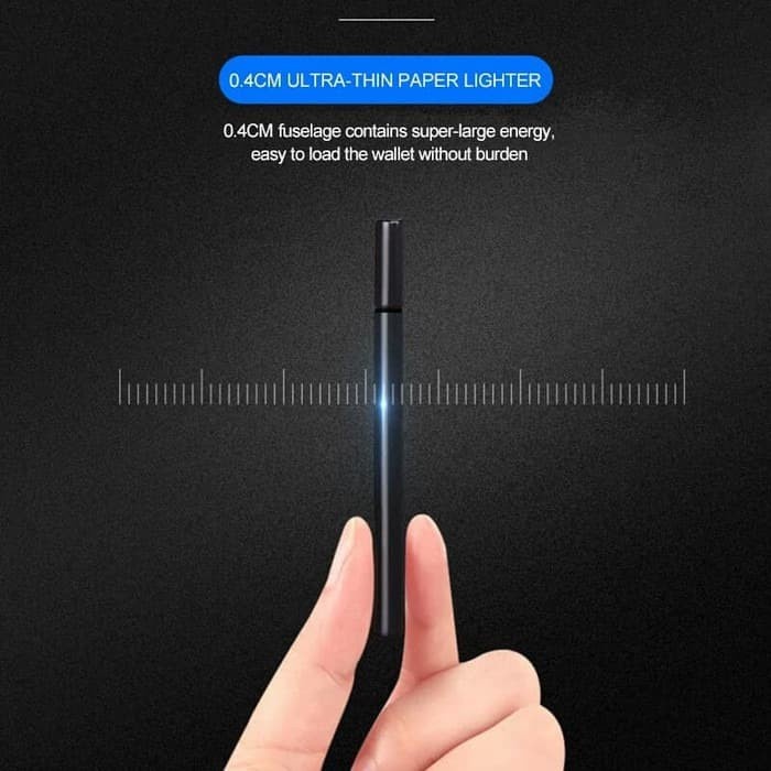 Korek Api Elektrik USB Fingerprint Touch Sensor LED