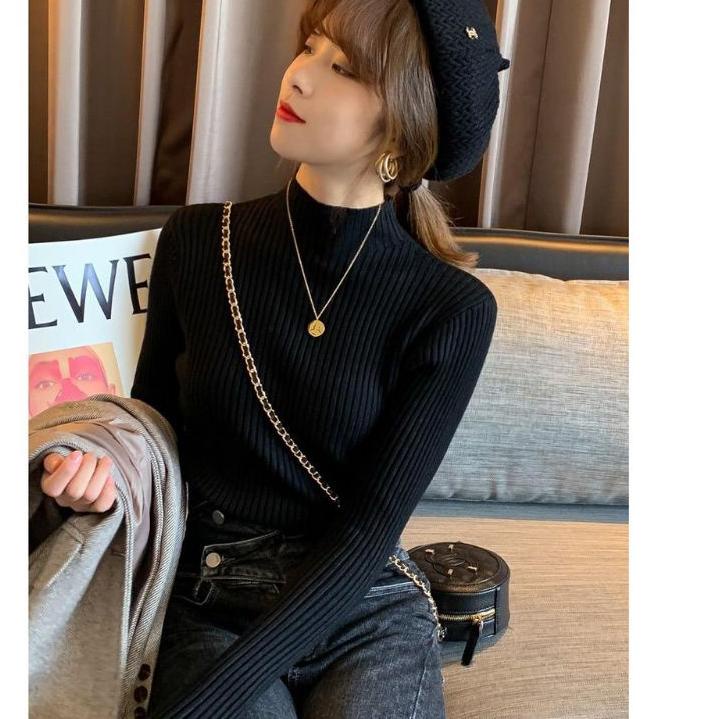 FX SHOP INNER RAJUT AISHA HIJAB / BAJU DALAMAN TURTLENECK KNIT MANSET