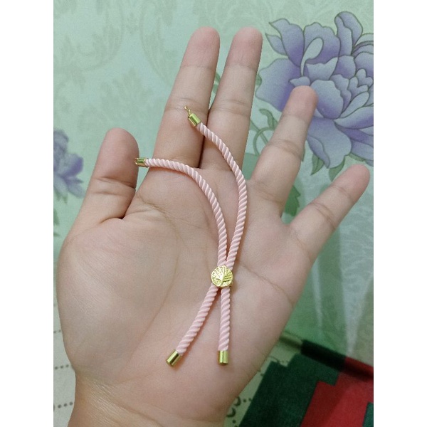 Gelang tali serut kait pandora plintir/ gelang tali plintir model kaitan