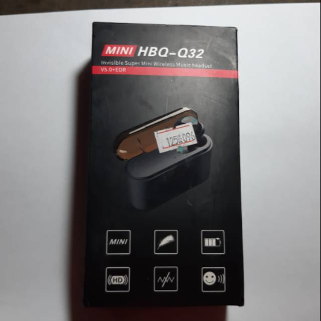 Mini Earphone wireless HBQ-q32 Single Earphone