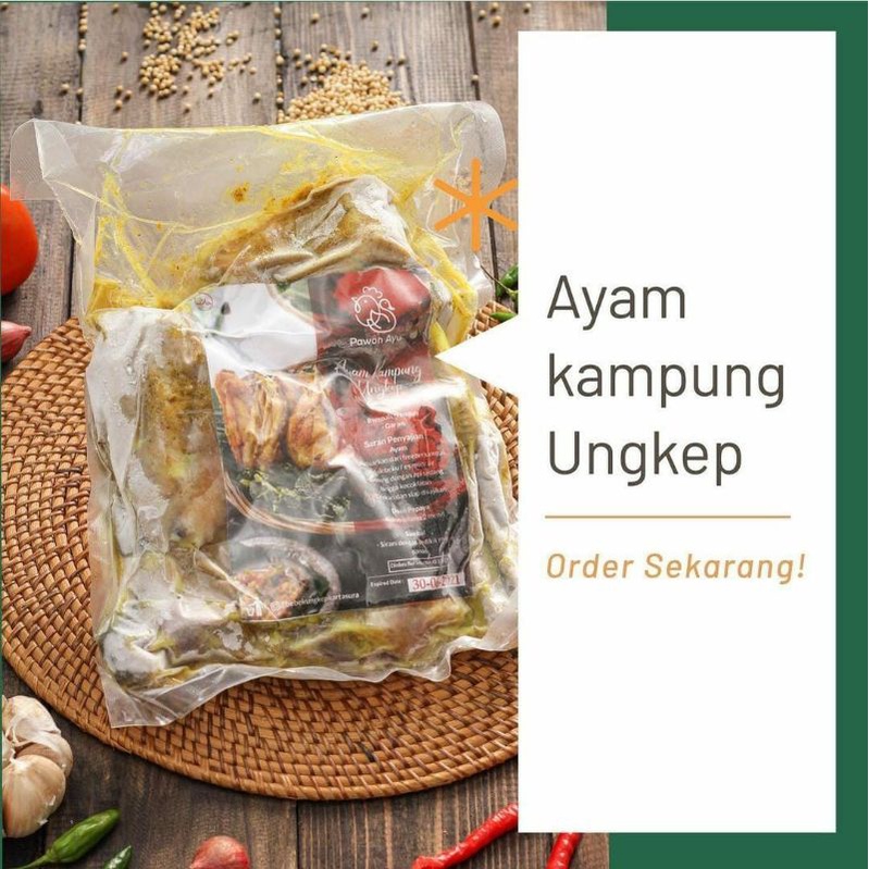 

ayam kampung ungkep pawon ayu kartasura