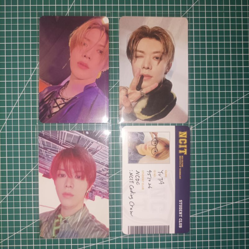 PHOTOCARD PC YUTA NCT 127 STICKER FAVORITE NCIT