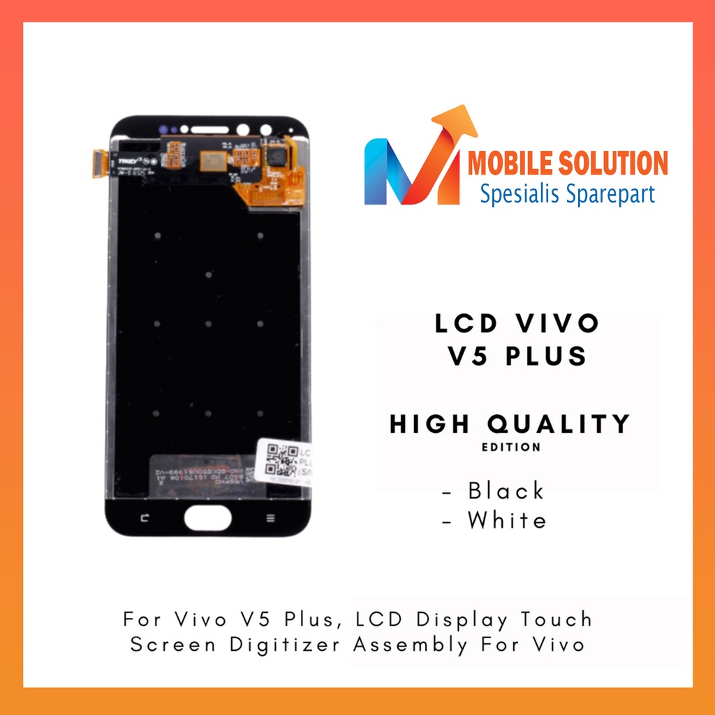 Grosir LCD Vivo V5 Plus Fullset ORIGINAL 100% Touchscreen Garansi 1 Bulan + Packing / Bubbel