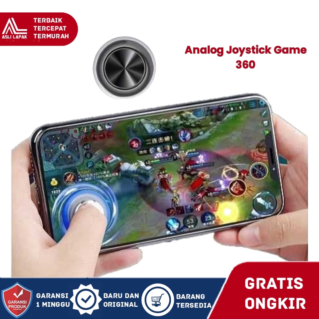 Analog Joystick Joystik Mobile Legend ML Pubg Freefire FF Universal 360