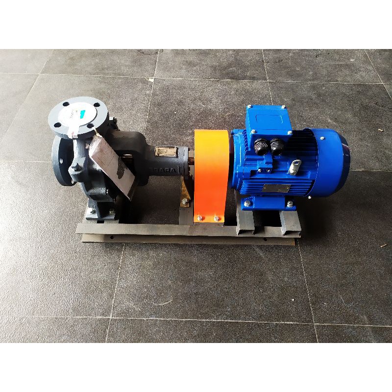 Jual Pompa Ebara Pump 65×50 FSHA Motor Motology 4Kw 5,5Hp 380V