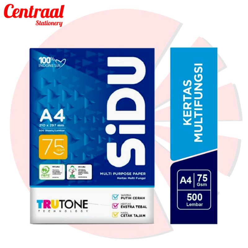 

Kertas HVS SIDU A4 75
