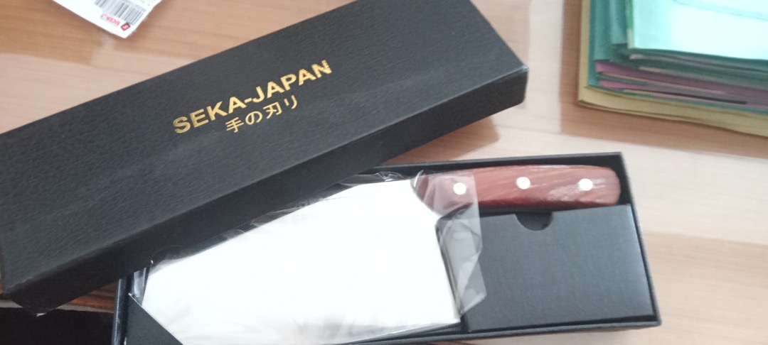Pisau Golok Daging / Chopper Knife Stainless Steel Seki-japan Hy732002