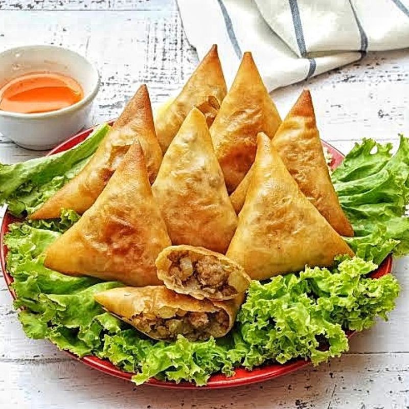 

Samosa Kari 8pcs Frofoo Halal Homemade Frozen Food